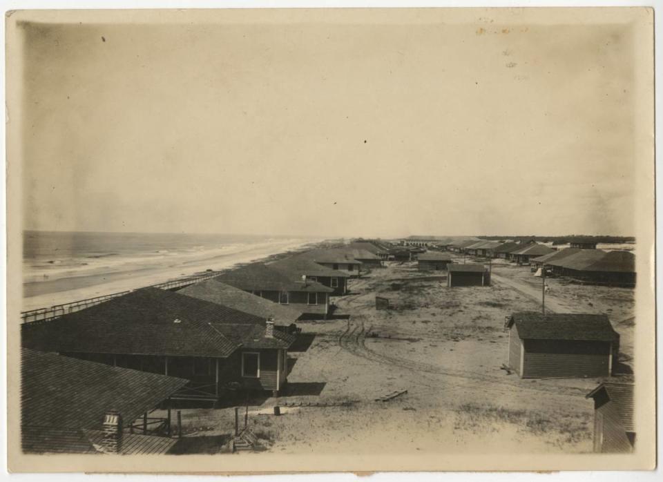 First Street Looking South Myrtle Beach, S.C. provided by CCU Digital Commons / Horry County Archives Center / Horry County Historical Society Photograph Collection