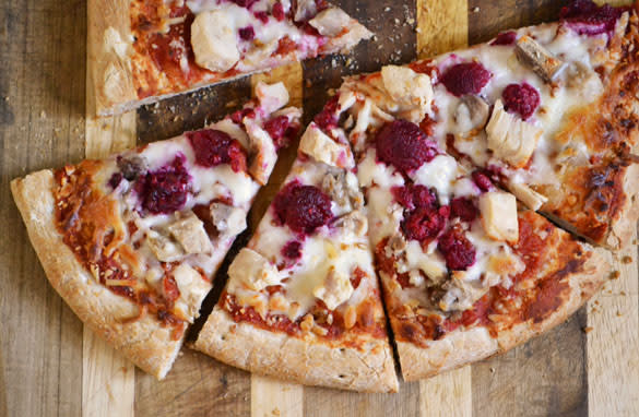 Chicken and Raspberry Pizza