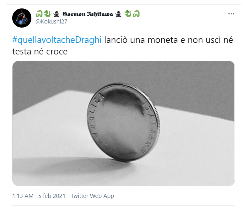 Da quella volta che partecipò al festival di Sanremo con Bugo e Morgan, fino al giorno in cui svelò l’identità di Mark Caltagirone, passando per quella volta che fece lacrimare l’occhio di Sauron spiegandogli il principio di sostenibilità finanziaria”: ecco i fotomontaggi in cui l'ex presidente della Bce trova le soluzioni ai problemi del mondo riuscendo in imprese impossibili.