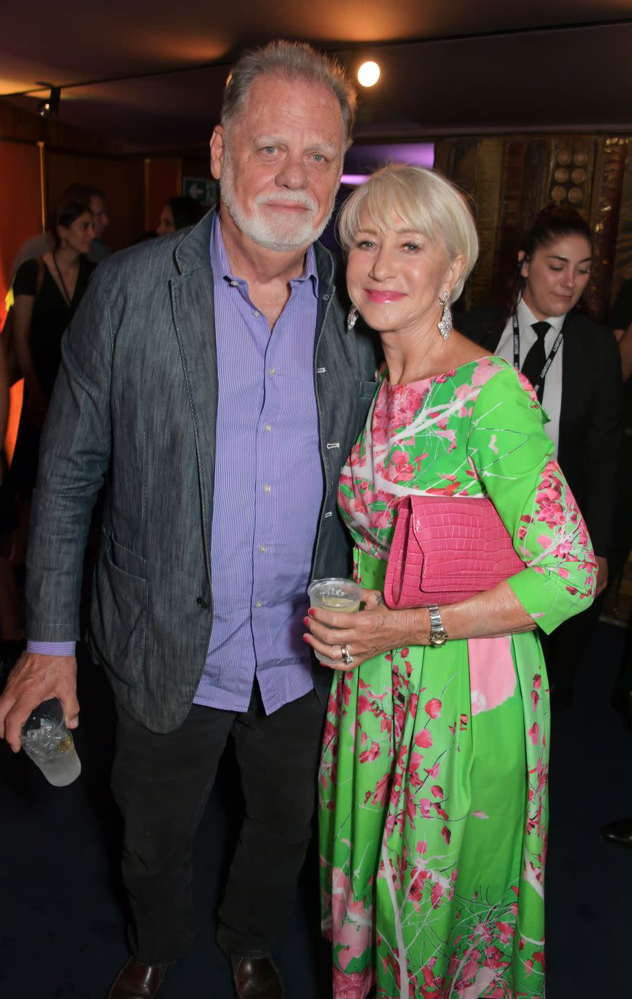 Helen Mirren, 74, and Taylor Hackford, 74