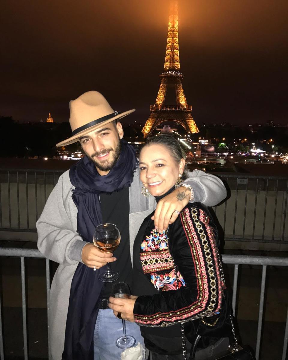 Maluma y su madre, Marlli Arias/ Maluma/Instagram