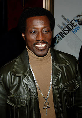 Wesley Snipes at the NY premiere of Universal Pictures' Inside Man