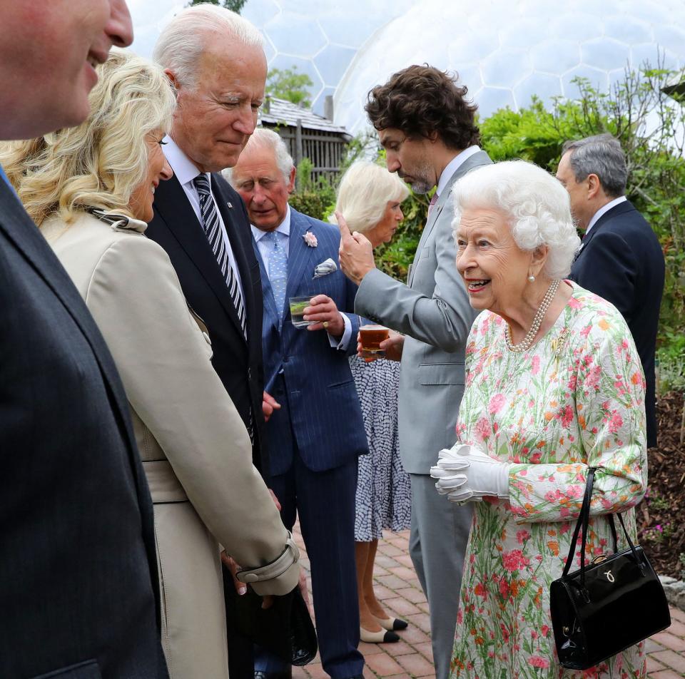 Every Must-See Photo of President Joe Biden & Dr. Jill Biden Meeting Queen Elizabeth at Windsor Castle