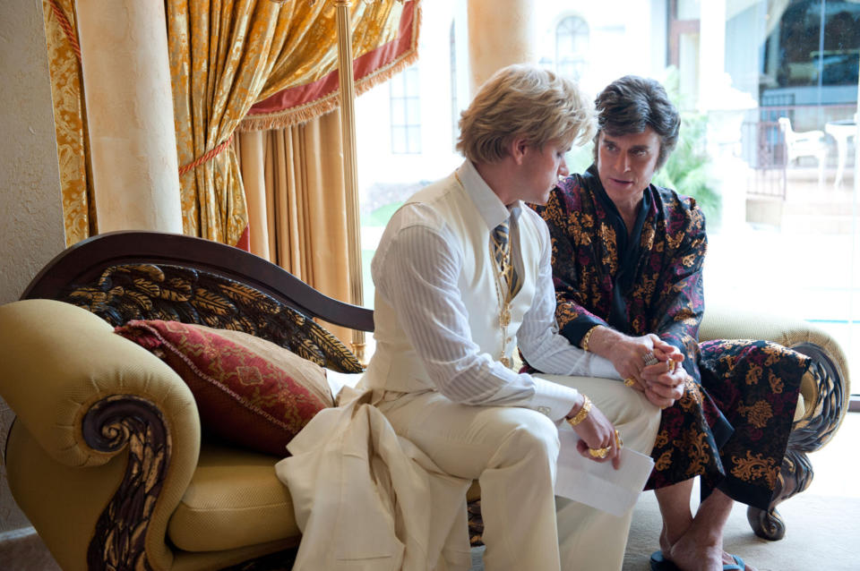 Think 'Milk' via 'Mommie Dearest' with the camp factor still cranked up to 100, Michael Douglas is a perfect Liberace in this eye-opening and surprisingly dear biopic of one of the 20th century's most flamboyant entertainers.