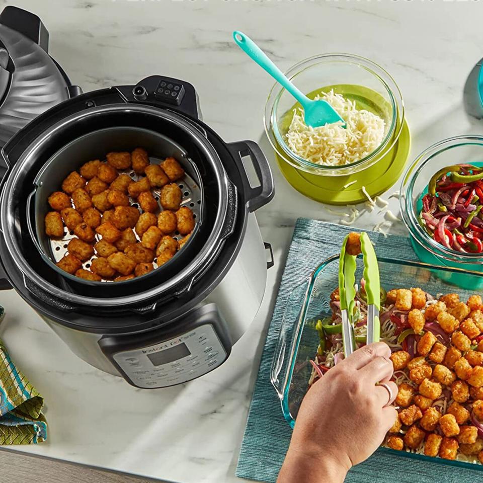 Amazon Instant Pot Duo Crisp 11-in-1 Electric Pressure Cooker