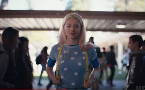 Hunter Schafer in Euphoria