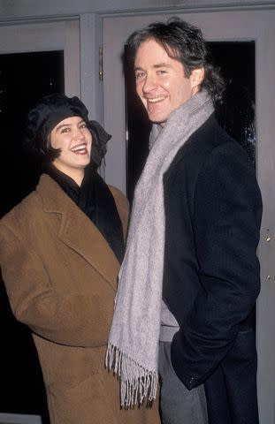 <p>Ron Galella/Ron Galella Collection via Getty</p> Phoebe Cates and Kevin Kline