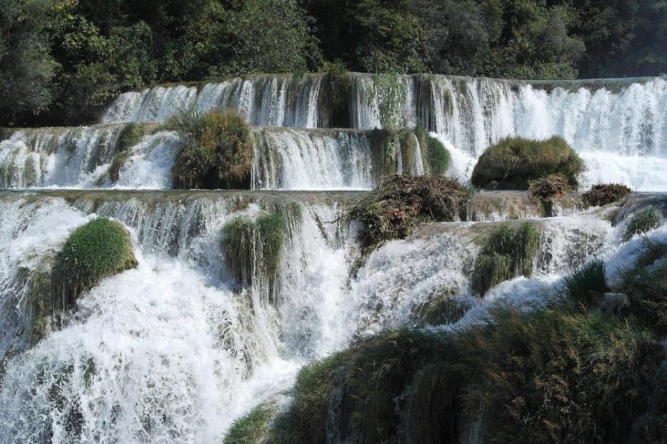 Waterfalls in Krka National Park 