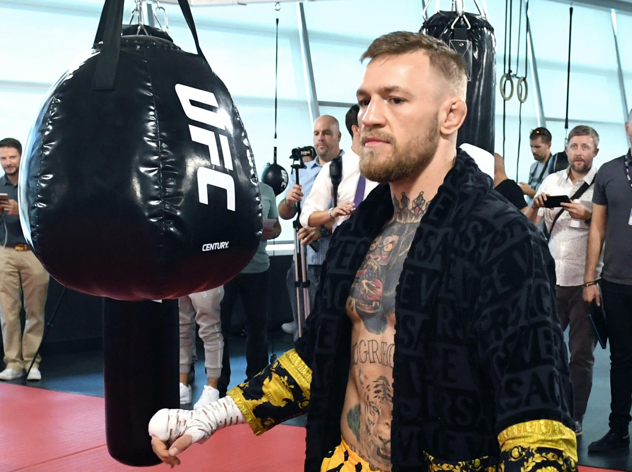 McGregor will be making his professional boxing debut: Getty