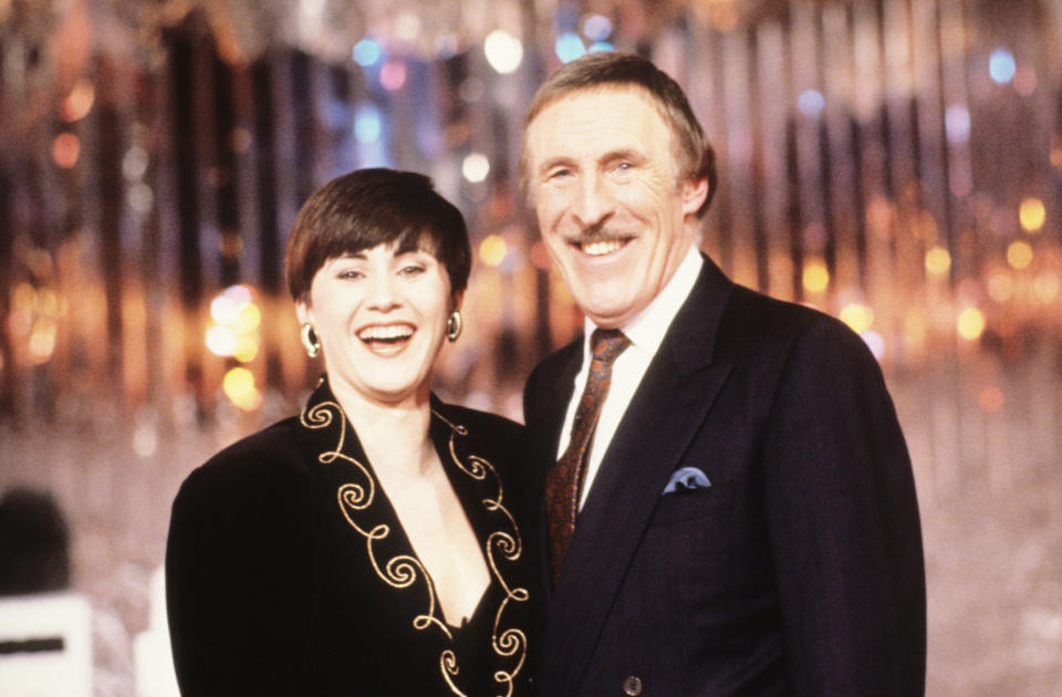 Bruce Forsyth and Ellis Ward hosting You Bet on ITV