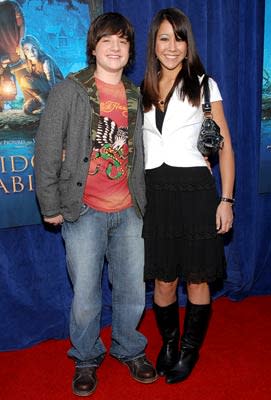 Josh Hutcherson and guest at the Hollywood premiere of Walt Disney Pictures' Bridge to Terabithia