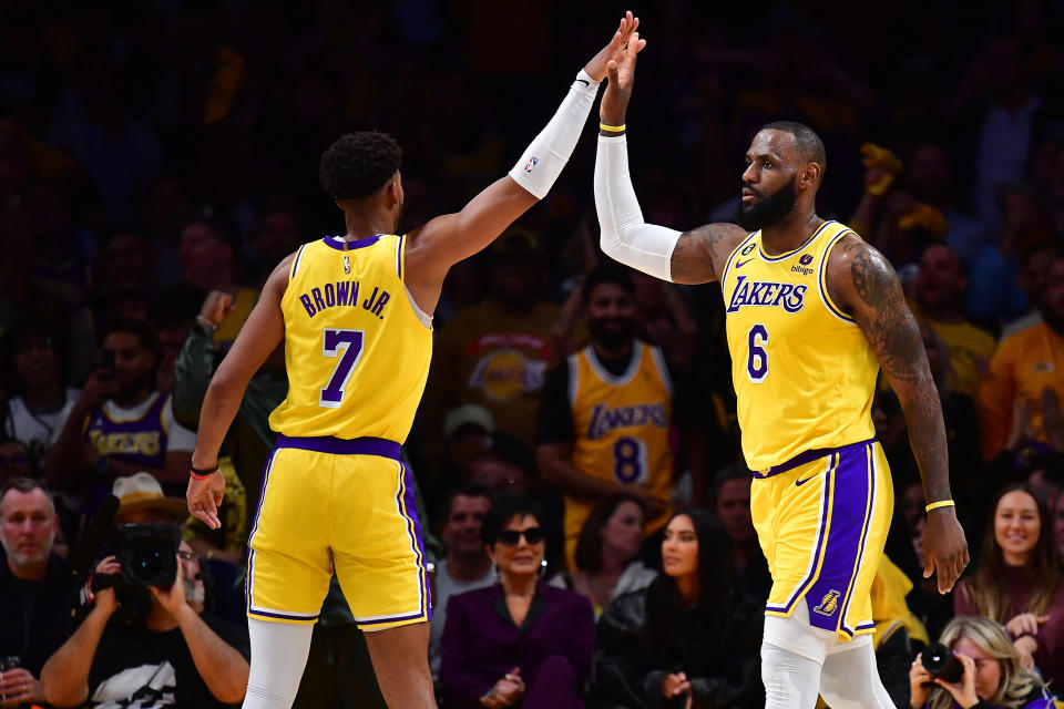 L'attaccante dei Los Angeles Lakers LeBron James