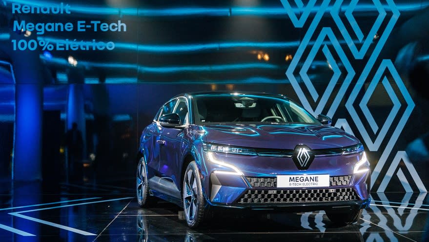 Renault Megane E-Tech, 100% eléctrico.