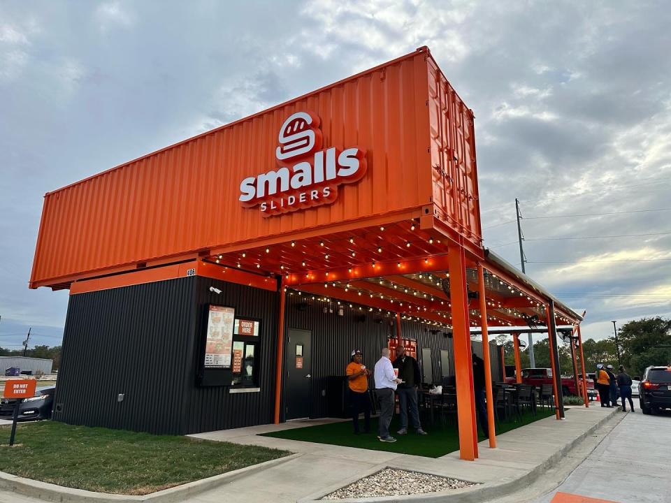 The West Monroe location of Smalls Sliders opened on Nov. 16.