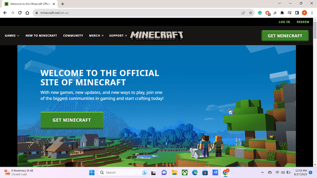 Welcome to the Minecraft Official Site