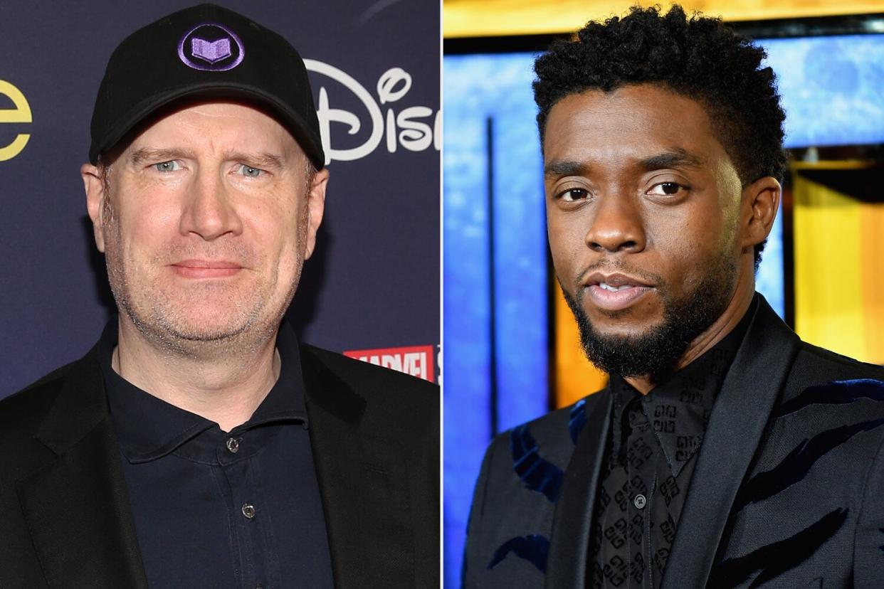 Kevin Feige, Chadwick Boseman