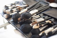 Invest in key brushes (foundation, concealer, eyeshadow, blending, blush and powder) that are good quality and that you find comfortable to use. What suits one person won’t necessarily work for you. Also think about investing in extra tools, like eyelash curlers, sponges and lash applicators (if you want to use false lashes).