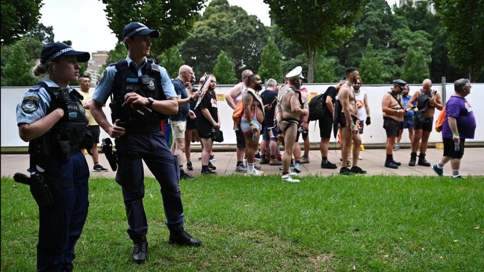 NSW Police at Mardi Gras