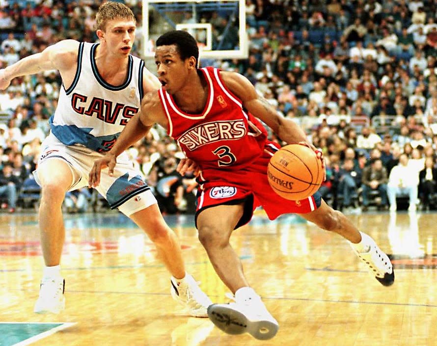 Allen Iverson 76ers rookie