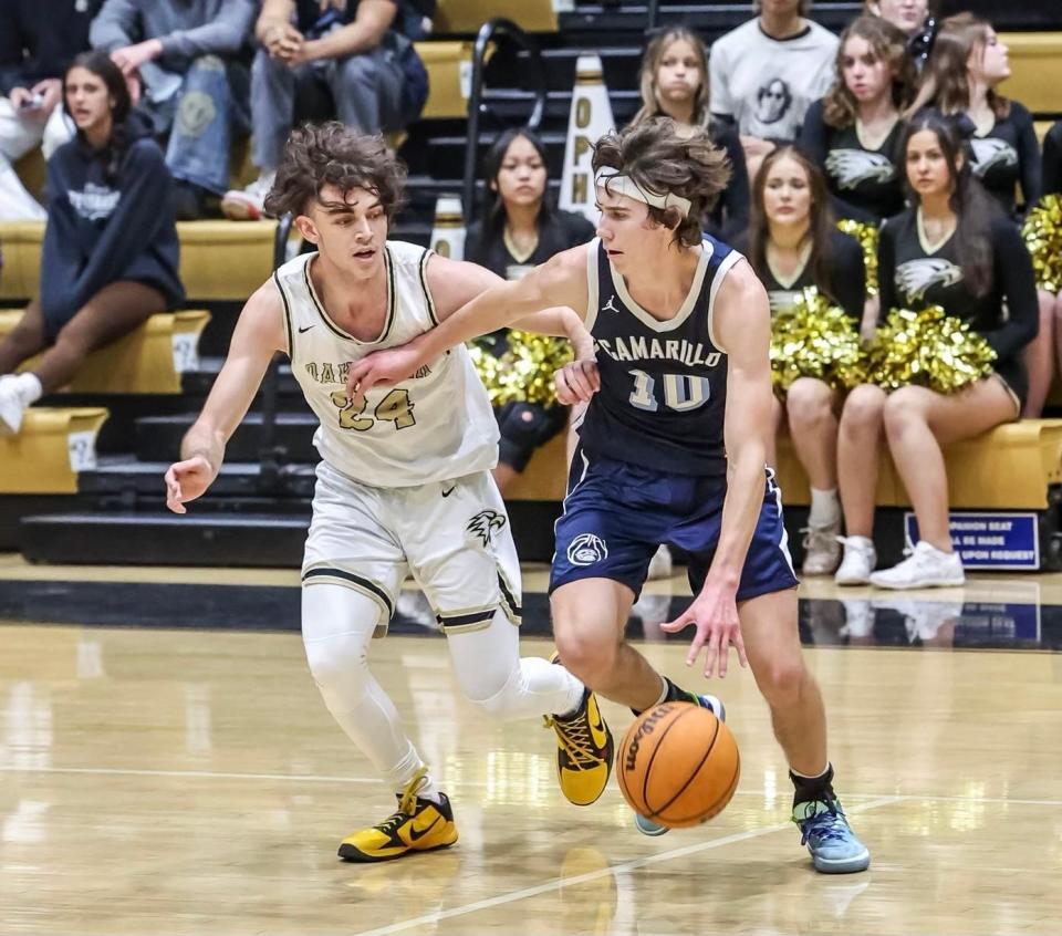 Chase Aronowitz leads a Camarillo team looking to make a run in the Division 3AA playoffs.