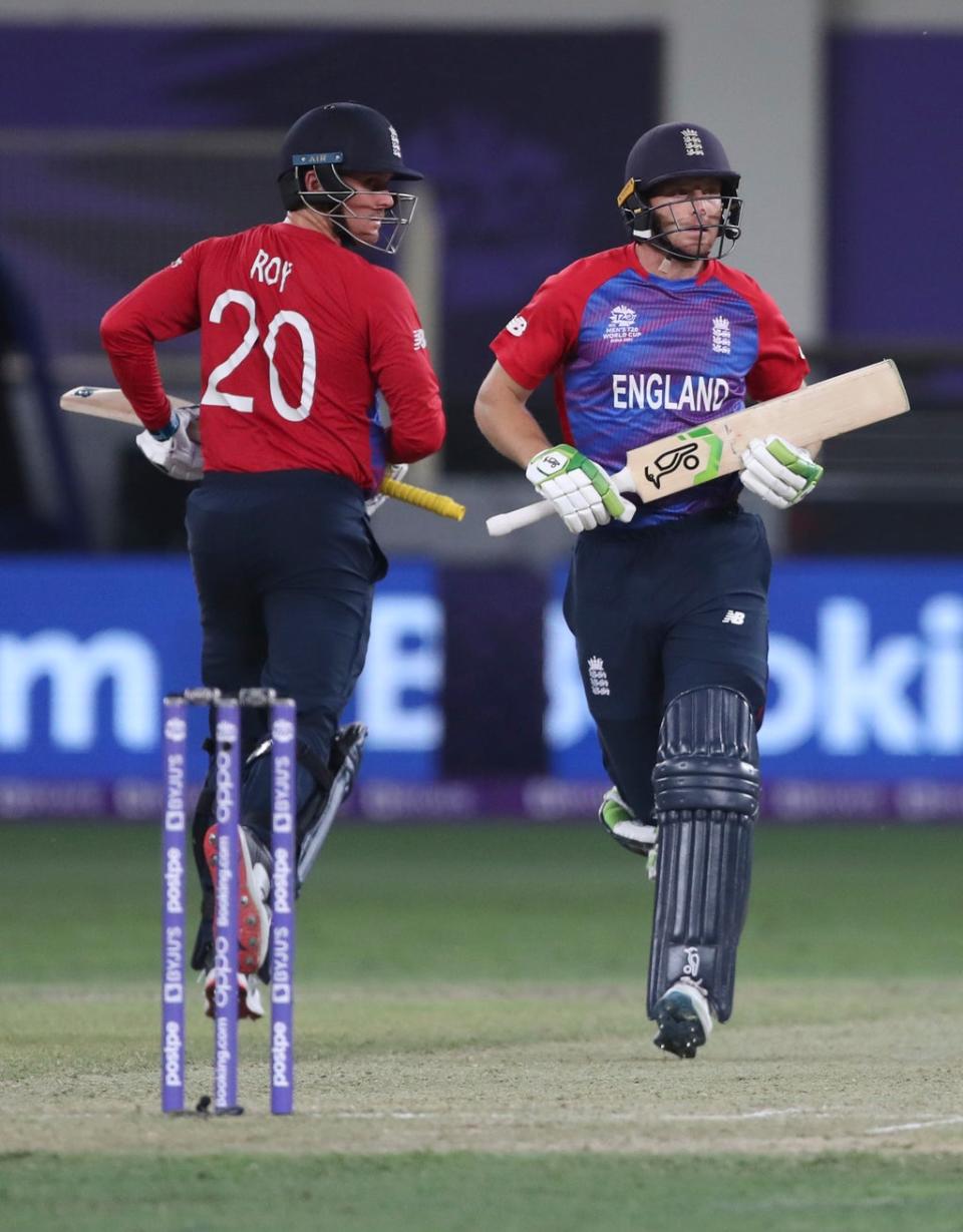 Jos Buttler hailed the influence of Jason Roy (AP Photo/Aijaz Rahi) (AP)