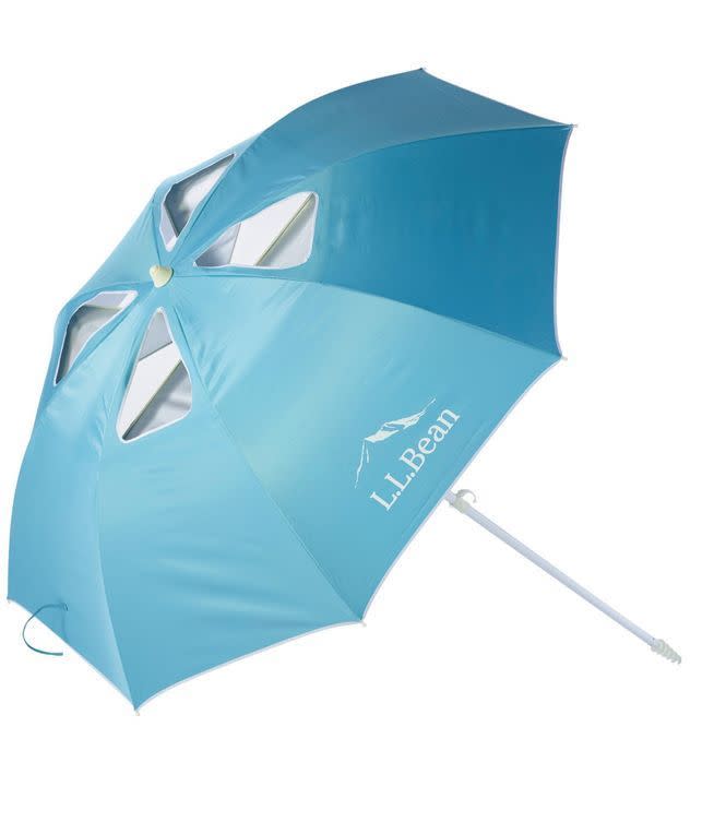 7) L.L.Bean Wind Challenger Beach Umbrella