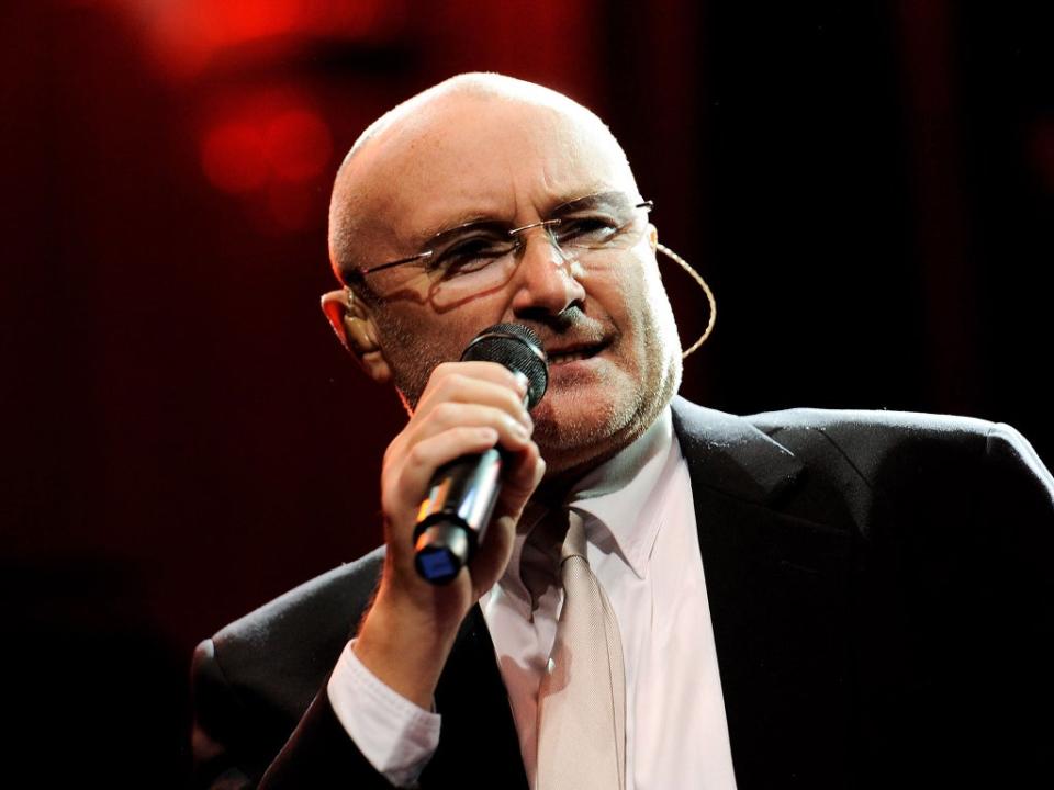 Phil Collins has performed at his sons' school concert for the first time since retiring in 2011 (Getty Images)