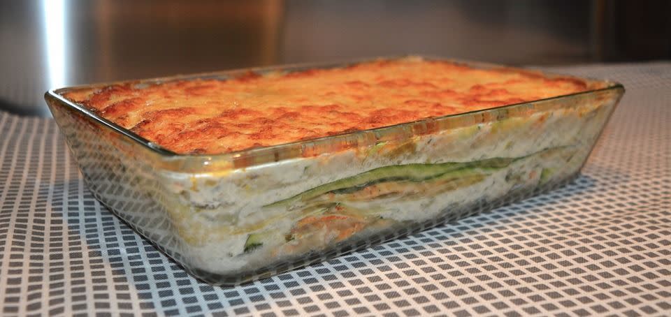 Les lasagnes de courgette