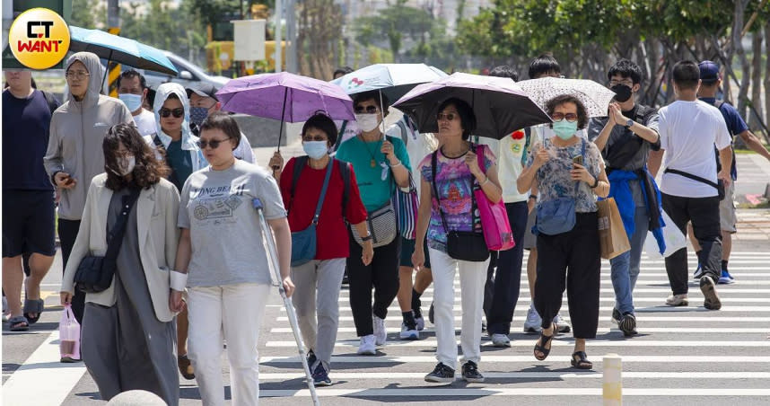 全台今（4日）天氣溫暖穩定，南部局部地區最高溫恐飆至36度，下周2波鋒面報到又變天。（圖／CTWANT資料照）