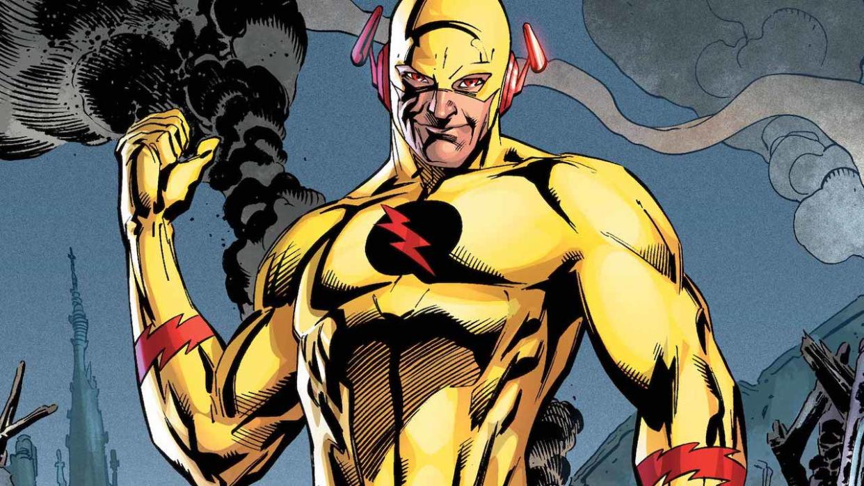  DC Comics artwork of Reverse-Flash in Flashpoint 