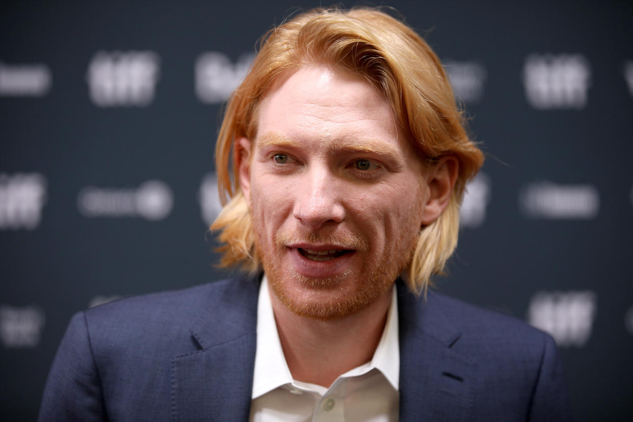 TORONTO, ONTARIO - SEPTEMBER 16: Domhnall Gleeson attends the 