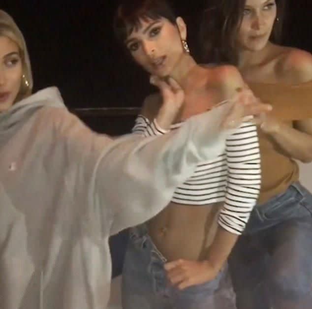 The models danced the night away after the red carpet. Source: Instagram
