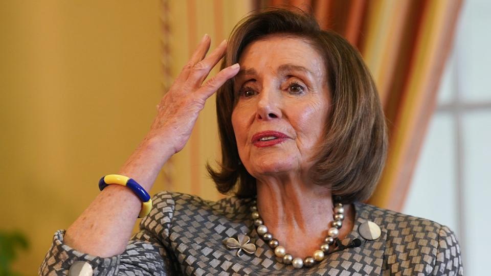 Pelosi scolded her to her face during Oxford debate after she condemned Americans clouded by 'guns, gays, God'