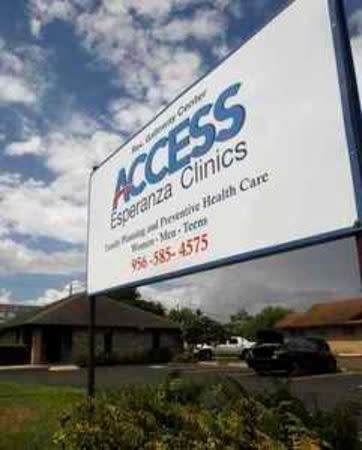 Access Esperanza Clinic, offering Women's Health Care and Family Planning Services, is seen in Mission, Texas, September 22, 2015. REUTERS/Delcia Lopez