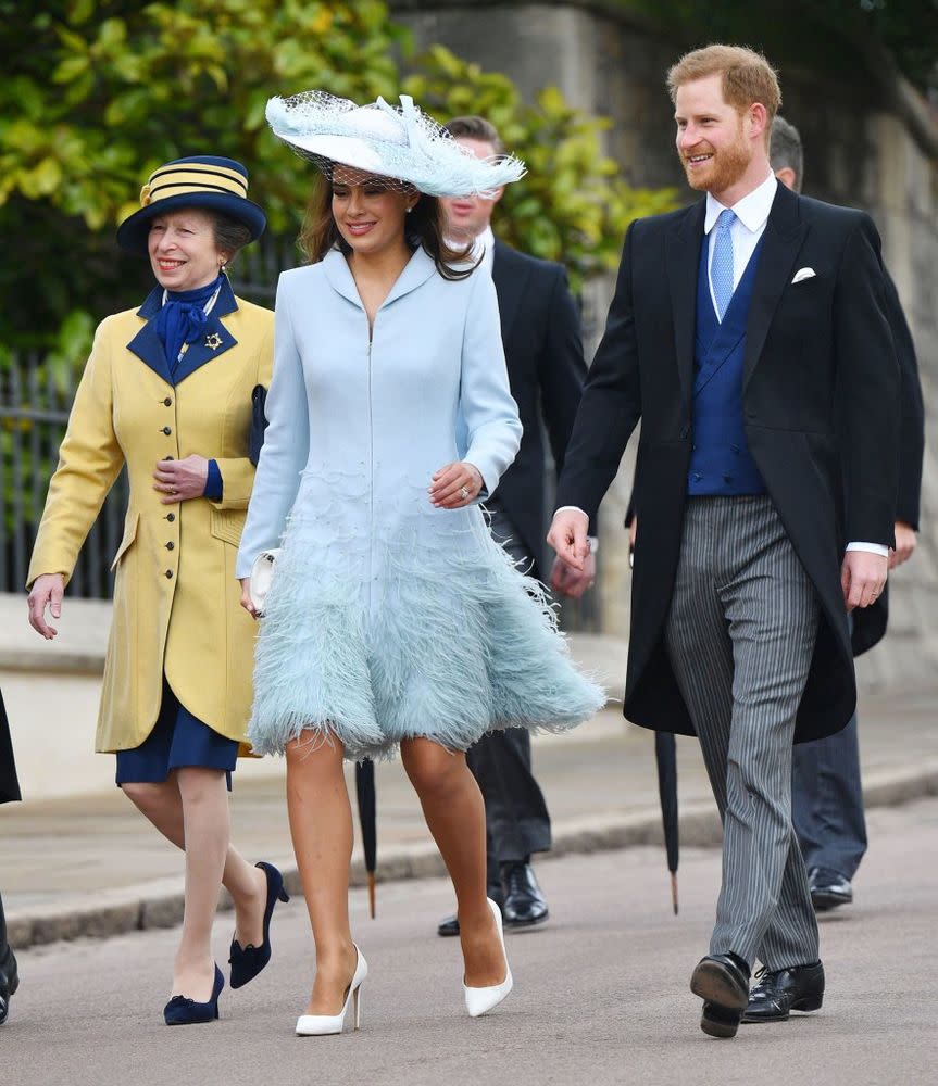 Queen Elizabeth Arrives at Royal Wedding Lady Gabriella Windsor