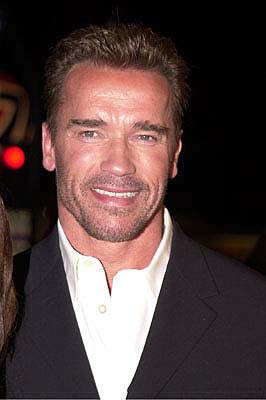 Arnold Schwarzenegger at the Mann's National Theater premiere of Columbia's The 6th Day