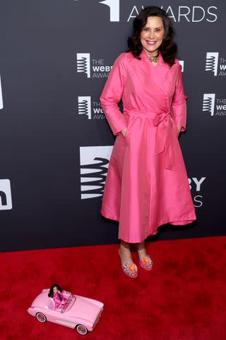 <p>Rob Kim/Getty</p> Governor Gretchen Whitmer attends the 28th Annual Webby Awards at Cipriani Wall Street