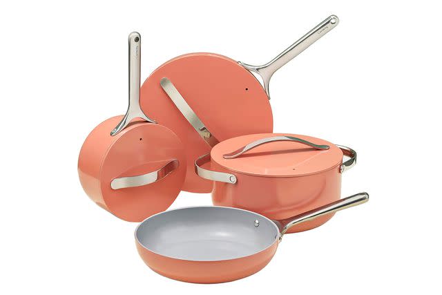 Nonstick Pots and Pans Set 5 Piece Nonstick Cookware Set Stay Cool Handles, Dishwasher  Safe Dorm Room Essentials Cookware Set, Includes Fry Pans, Saucepan/Pot and  Lids College Essentials Kitchen Set - Yahoo