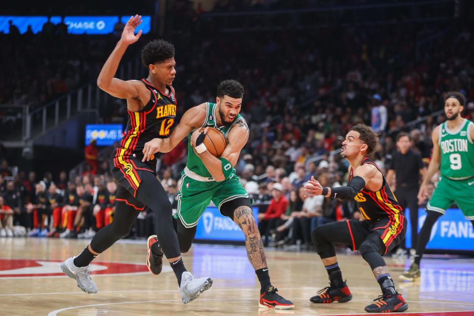 Jayson Tatum and the Celtics closed out the Hawks in Game 6.