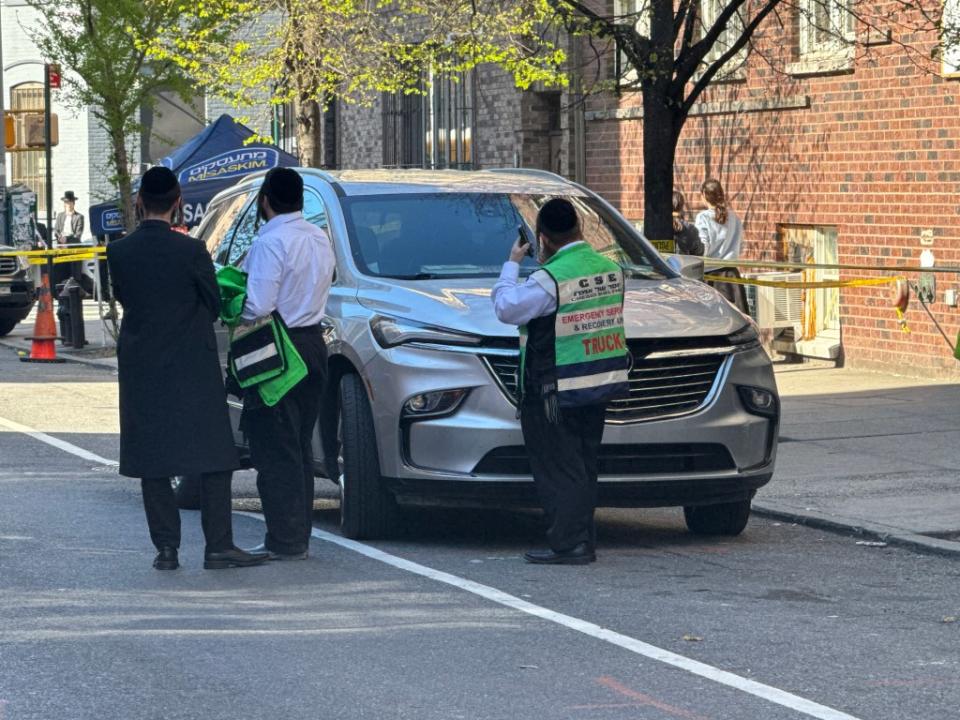 Buick Enclave driver Isaac Karczag, 62, was arrested and slapped with a desk appearance ticket, cops said. Peter Gerber