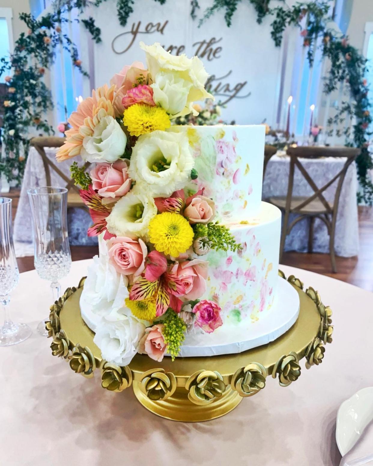 One of the custom cakes created by Savannah McCullum Overcash, who is opening Nonnie’s Baking Co. on May 6, 2023 at 1517 N. Howe St. in Southport, N.C.