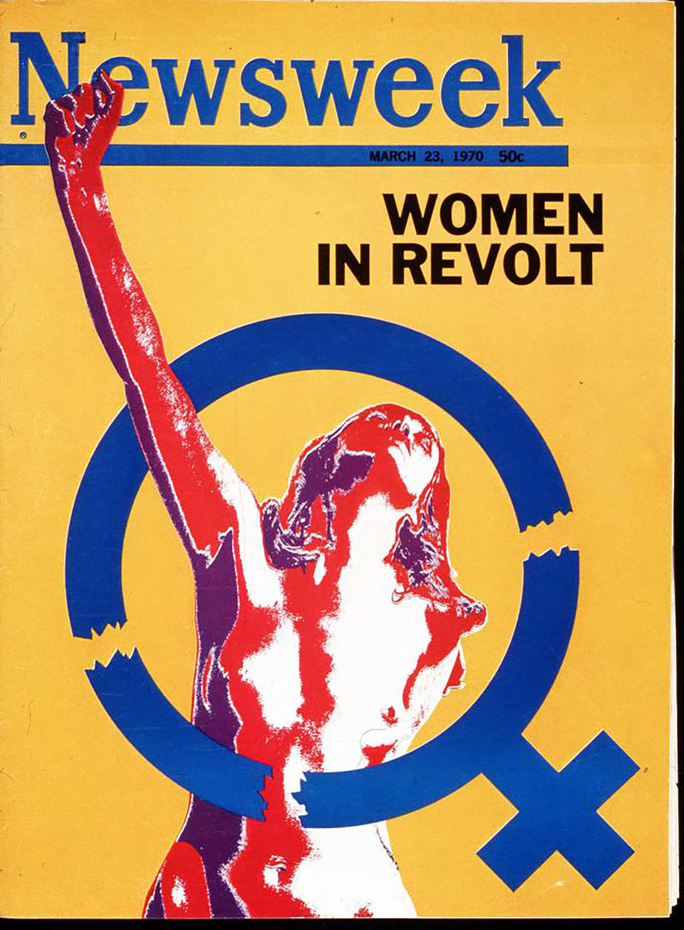 Newsweek's "Women in Revolt" cover isn't just powerful because of its striking image -- the day that the issue came to print, 46&nbsp;women of Newsweek announced plans to sue&nbsp;the organization for gender discrimination.