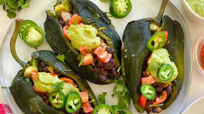 baked chile rellenos