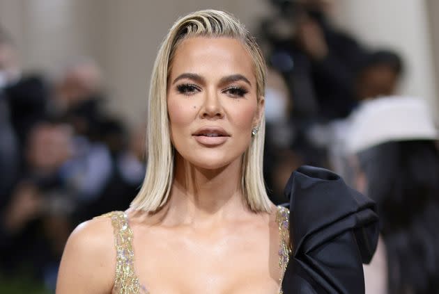 Khloé Kardashian attends The 2022 Met Gala. (Photo: Dimitrios Kambouris via Getty Images)