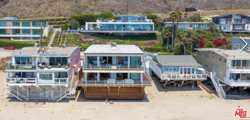 This Malibu beach house owned by actor Matthew Perry is for sale.