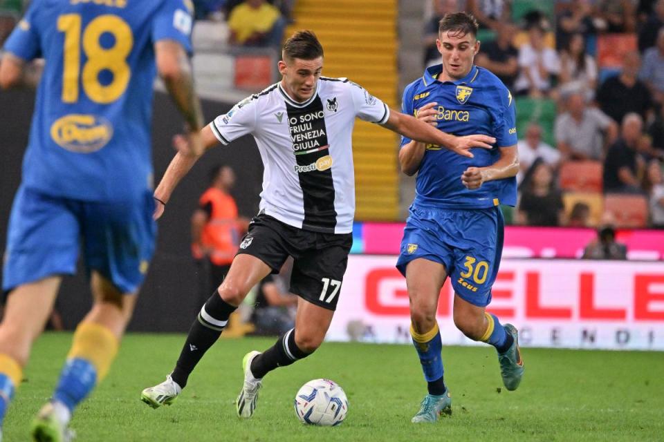 Clash with Frosinone at 20:45 on Sunday