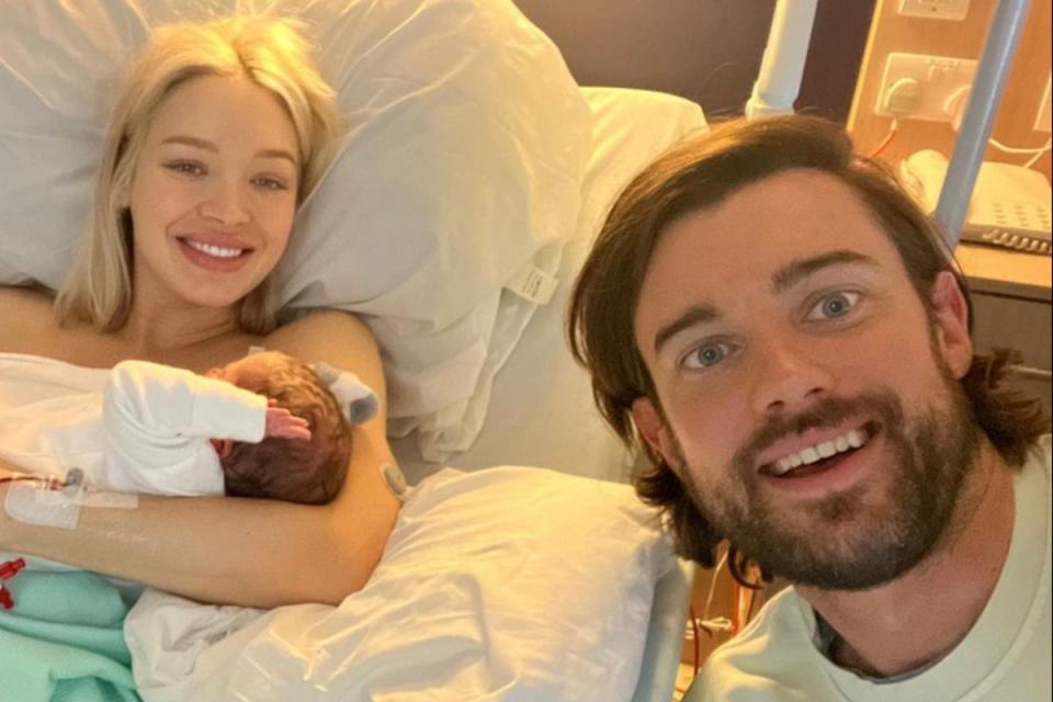 Roxy Horner and Jack Whitehall welcomed daughter Elsie in September 2023 (Instagram/Jack Whitehall)
