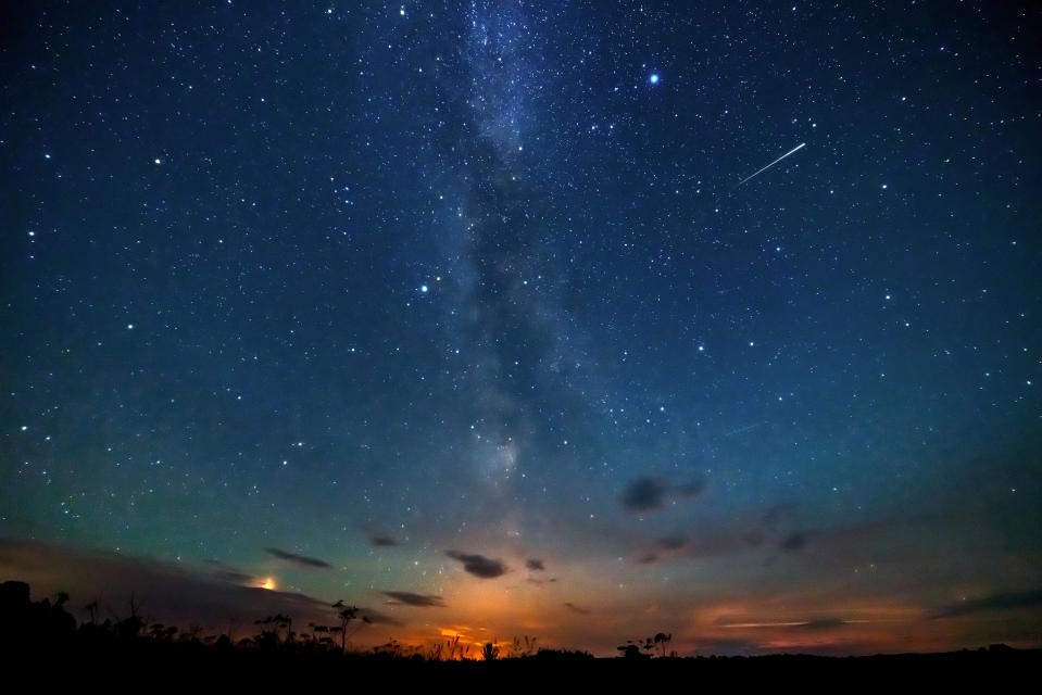 starry sky hiding dark matter