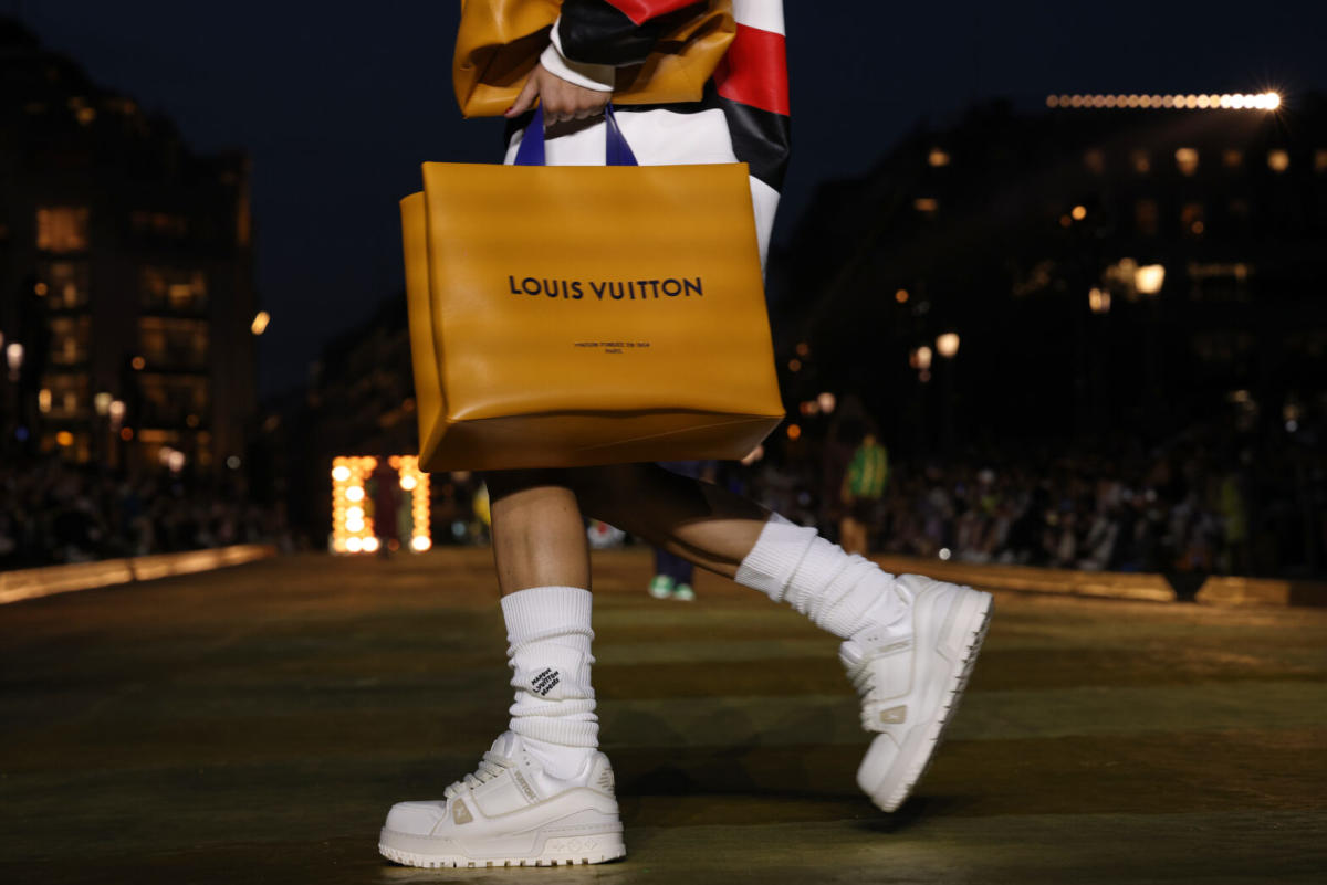 Louis Vuitton, Bags, Lv Paper Shopping Bag
