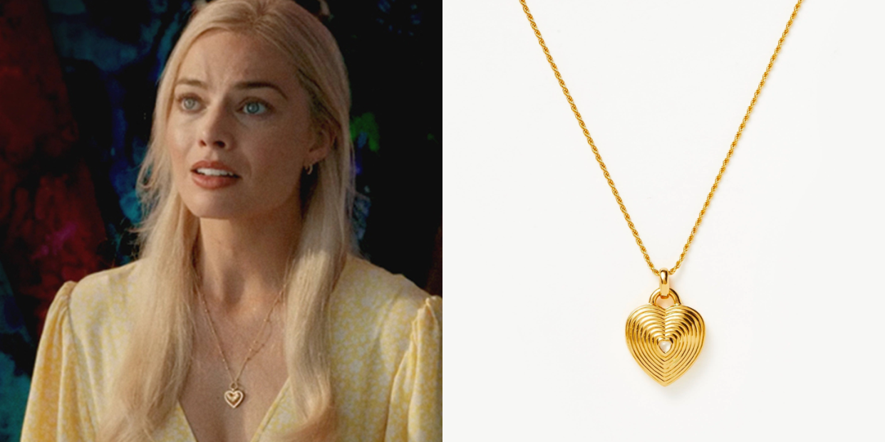 How to Shop the Missoma Heart Necklace Margot Robbie Wears in 'Barbie'